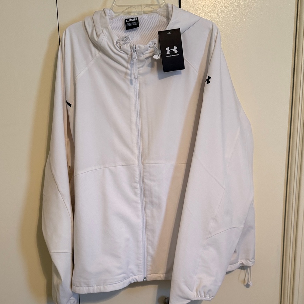 Under Armour Men's Performance Jacket in White